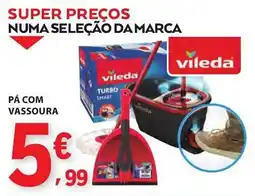 E.Leclerc Pá com vassoura vileda promoção