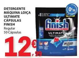 E.Leclerc Detergente máquina loiça ultimate cápsulas finish promoção