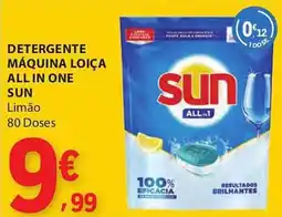 E.Leclerc Detergente máquina loiça all in one sun promoção