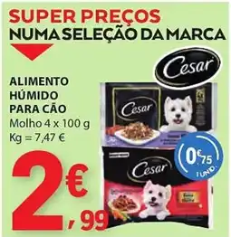 E.Leclerc Alimento húmido para cão promoção
