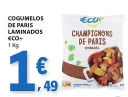 E.Leclerc Cogumelos de paris laminados €co+ promoção