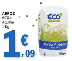 E.Leclerc Arroz €co+ agulha promoção