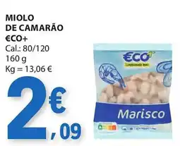 E.Leclerc Miolo de camarão €co+ promoção