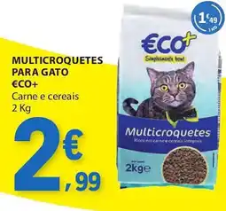 E.Leclerc Multicroquetes para gato €co+ promoção