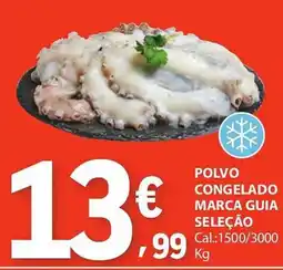 E.Leclerc Polvo congelado marca guia seleção promoção