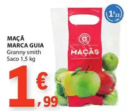 E.Leclerc Maçã marca guia granny smith promoção