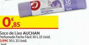 Saco lixo auchan