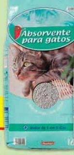 Areia para gato auchan