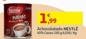 Achocolatado nestlé:40% cacau 330 g