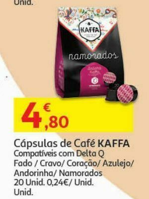 Auchan Cápsulas kaffa promoção