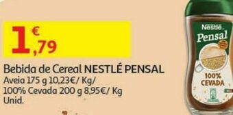 Auchan Cevada solúvel pensal promoção