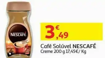 Auchan Café solúvel nescafé:creme 200 g promoção