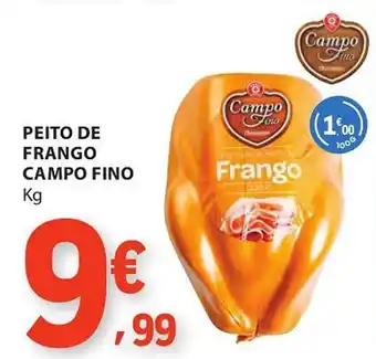 E.Leclerc Peito de frango campo fino promoção
