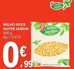 E.Leclerc Milho doce notre jardin promoção