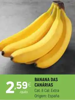 Coviran Banana das canárias promoção