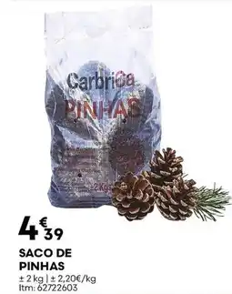 Bricomarché Saco de pinhas promoção