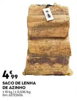 Bricomarché Saco de lenha de azinho promoção