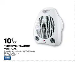 Bricomarché Termoventilador vertical promoção