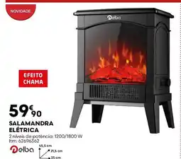 Bricomarché Salamandra elétrica promoção