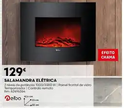 Bricomarché Salamandra elétrica promoção
