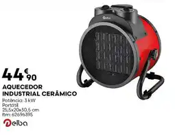 Bricomarché Aquecedor industrial cerâmico promoção
