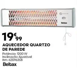 Bricomarché Aquecedor quartzo de parede promoção