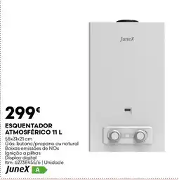 Bricomarché Esquentador atmosférico promoção