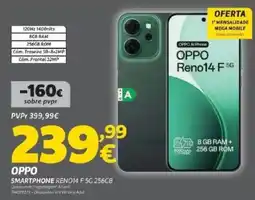 Radio Popular Oppo smartphone ren014 F 5G 256GB promoção