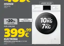 Radio Popular Electronia máquina lavar secar EC3107BR promoção