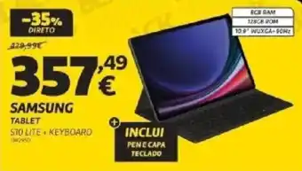 Samsung tablet STO LITE + KEYBOARD 342950