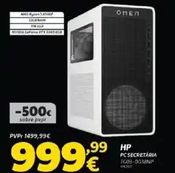 Radio Popular Hp pc secretária tg03-0038np promoção