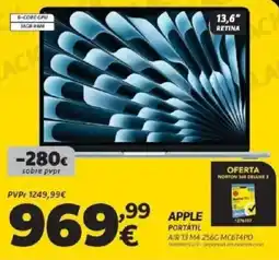 Radio Popular Apple portátil promoção