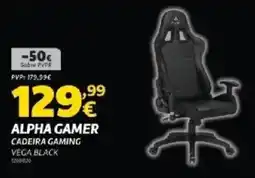 Radio Popular Alpha gamer cadeira gaming promoção