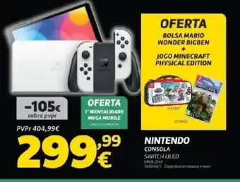 Radio Popular Nintendo consola switch oled promoção