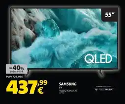 Radio Popular Samsung TV TQ55Q7FAAUXXC promoção