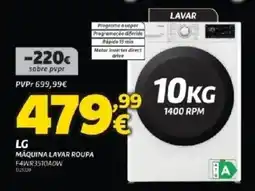 Radio Popular Lg maquina lavar roupa promoção