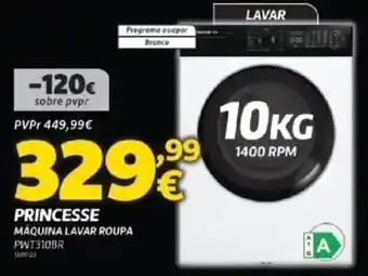 Radio Popular Princesse maquina lavar roupa promoção