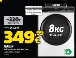 Radio Popular Haier maquina lavar roupa promoção