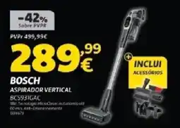 Radio Popular Bosch aspirador vertical promoção