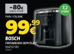 Radio Popular Bosch fritadeira sem óleo promoção