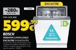 Radio Popular Bosch maquina lavar louca encastre promoção
