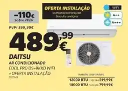 Radio Popular Daitsu ar condicionado promoção