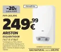 Radio Popular Ariston esquentador promoção