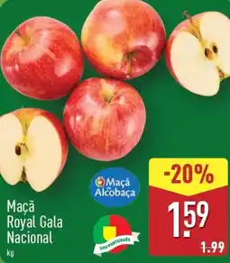 ALDI Maçã Royal Gala Nacional promoção