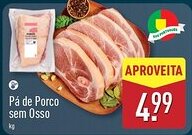 ALDI Pá de Porco sem Osso promoção