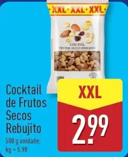 ALDI Cocktail de Frutos Secos Rebujito promoção