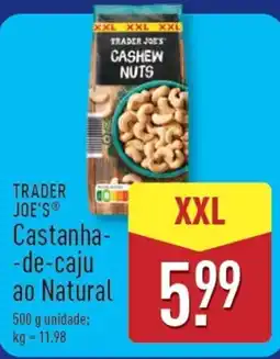 ALDI TRADER JOE'S Castanha-de-caju ao Natural promoção