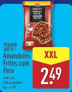 ALDI TRADER JOE'S Amendoins Fritos com Pele promoção