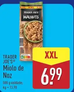 ALDI TRADER JOE'S Miolo de Noz promoção