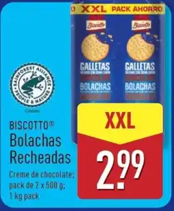 ALDI BISCOTTO Bolachas Recheadas promoção